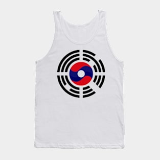 Lao Korean Multinational Patriot Flag Series Tank Top